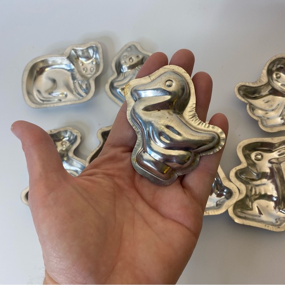 Set of 8 vintage tin chocolate molds - Picture 5 of 8